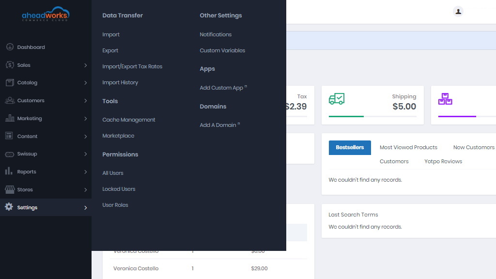 Configuration Management | AW Commerce Cloud