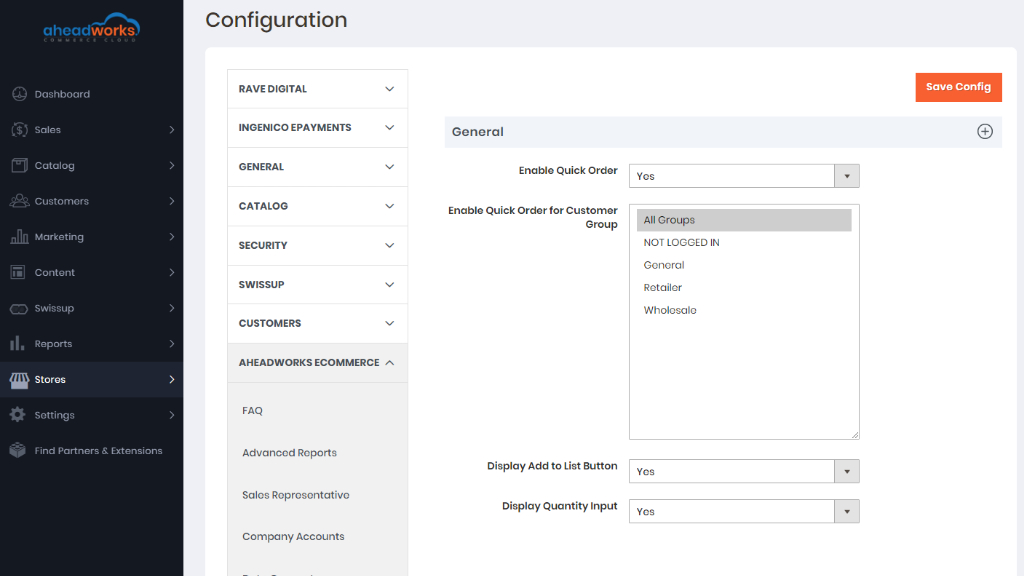 Quick Order by SKU | AW Commerce Cloud