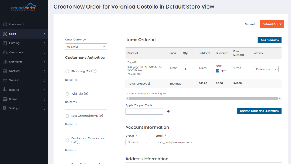 Adding bundle product to order | Simple Bundle Product for Aheadworks commerce cloud 