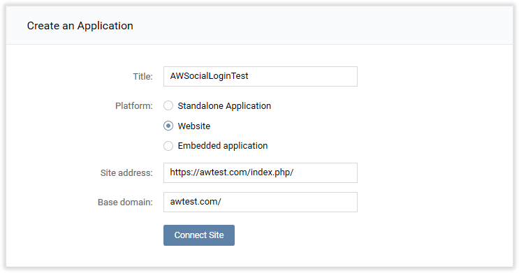 Create an account on&nbsp;Vkontakte | Social Login by Aheadworks eCommerce Cloud