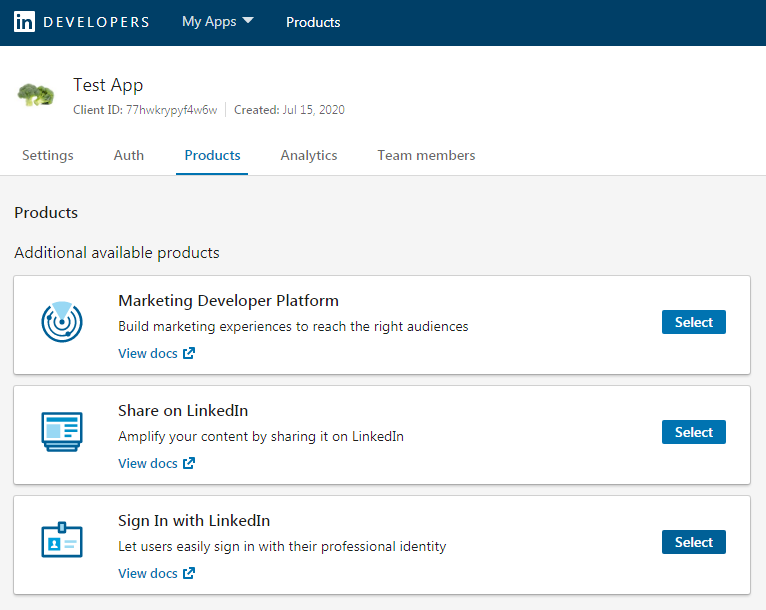 Creating an account on LinkedIn | Social Login by Aheadworks eCommerce Cloud