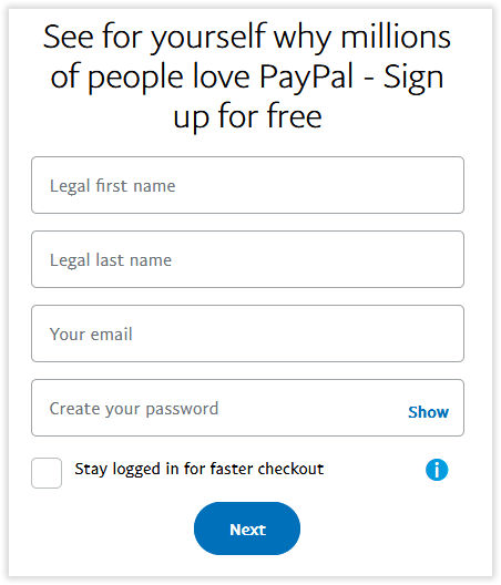 Create an account on PayPal | Social Login by Aheadworks by eCommerce Cloud
