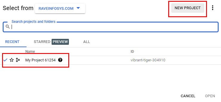 Google developers console | Social Login by Aheadworks eCommerce Cloud