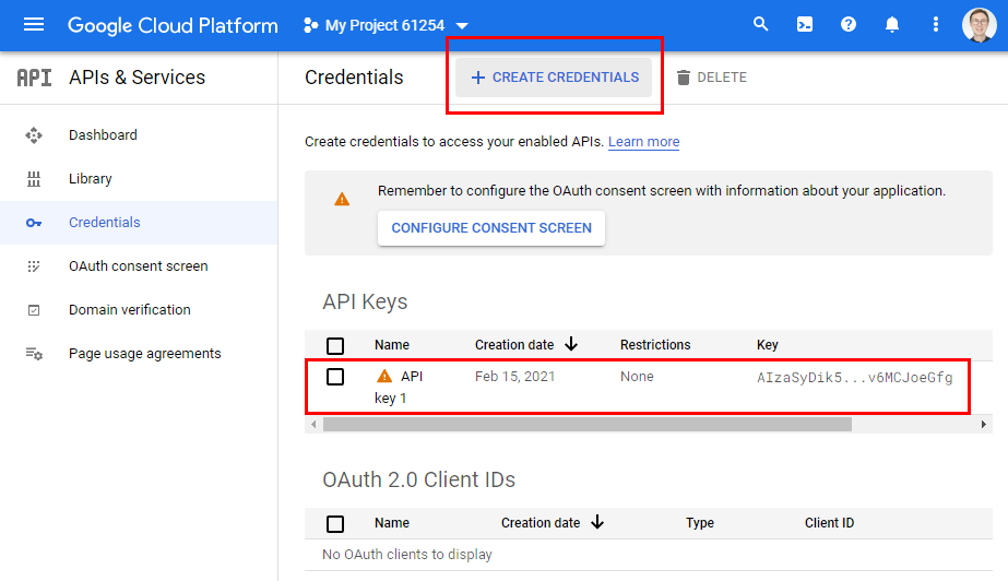 Google APIs and Services | Social Login by Aheadworks eCommerce Cloud