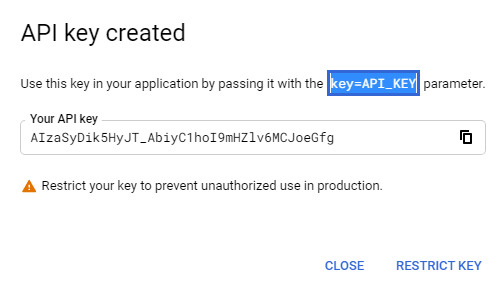 API key Google | Social Login by Aheadworks eCommerce Cloud 