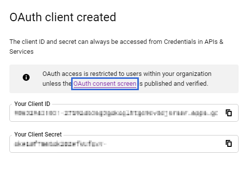 creating oauth client | Social Login by Aheadworks eCommerce Cloud