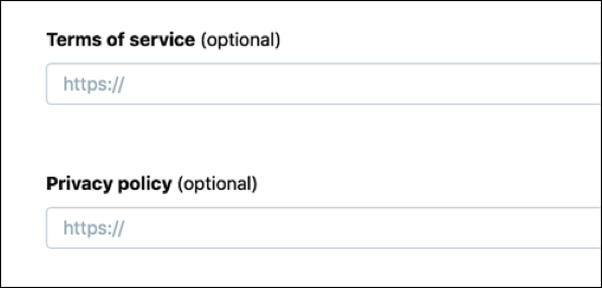Terms of service and Privacy policy | Social Login by Aheadworks eCommerce Cloud