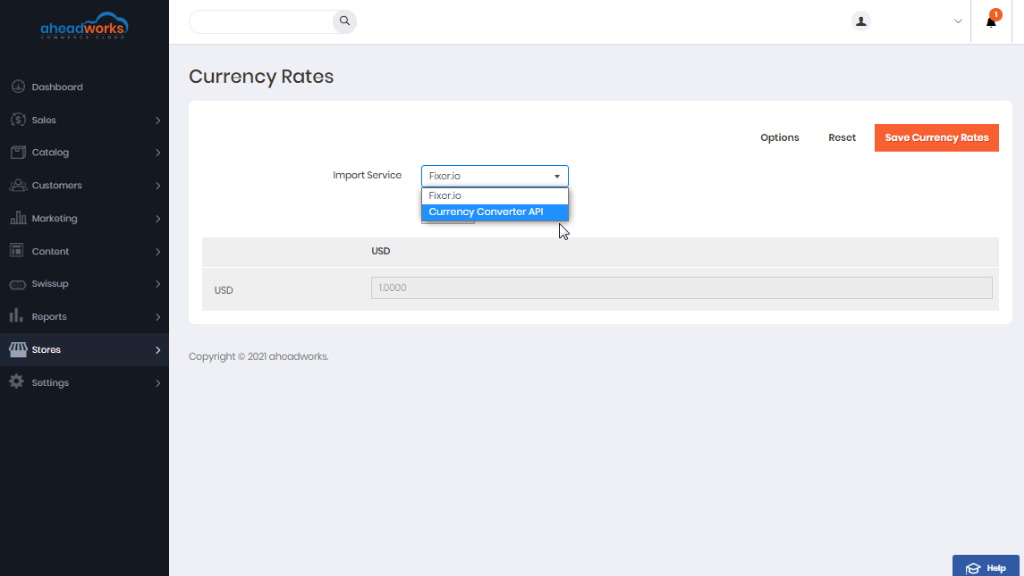Currency | AW Commerce Cloud