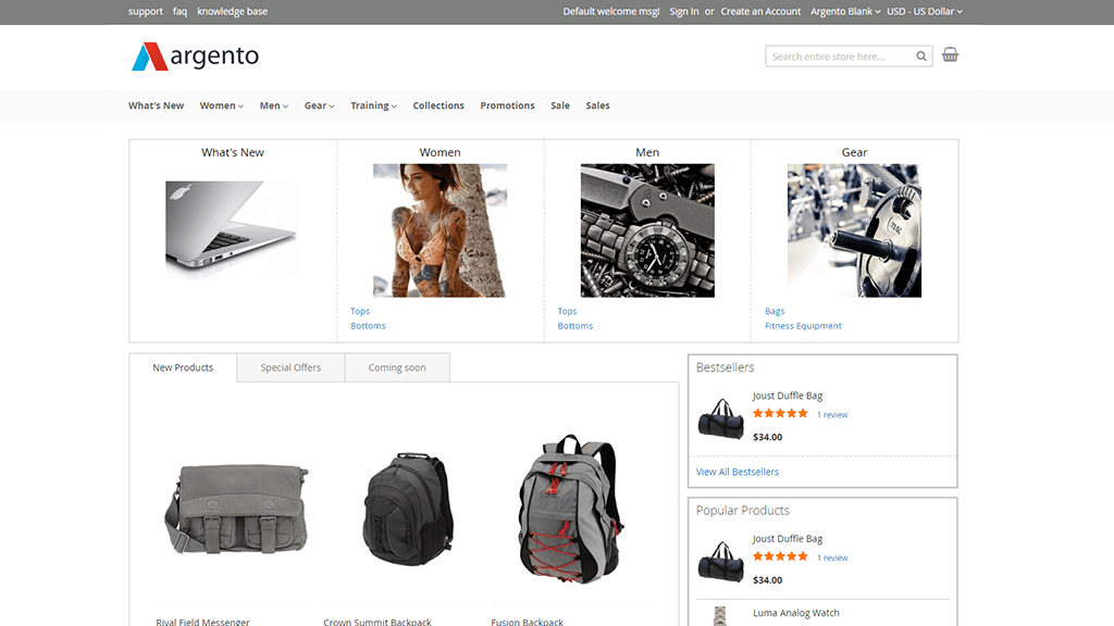 Argento Blank | AW Commerce Cloud