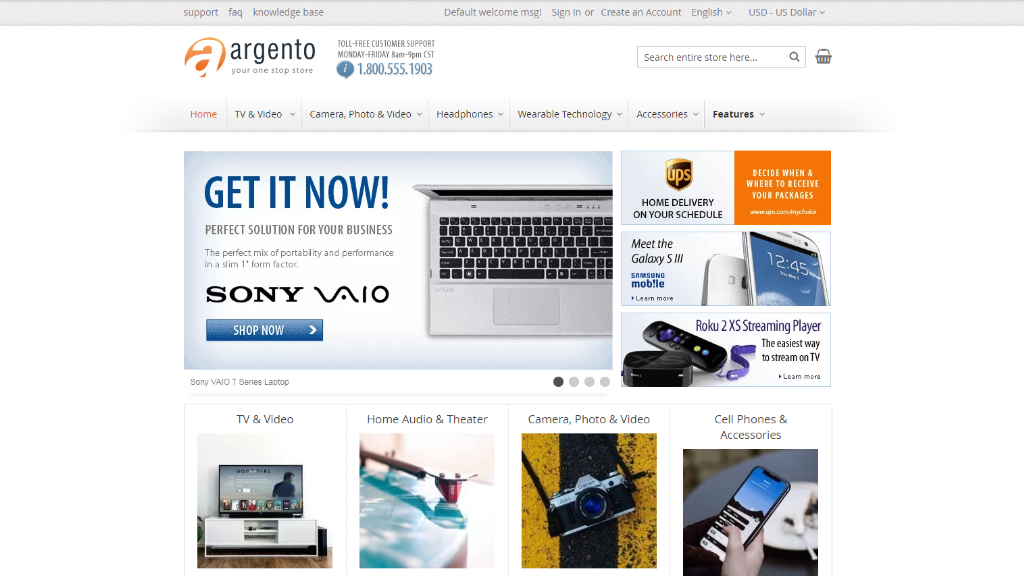 Argento Essence | AW Commerce Cloud