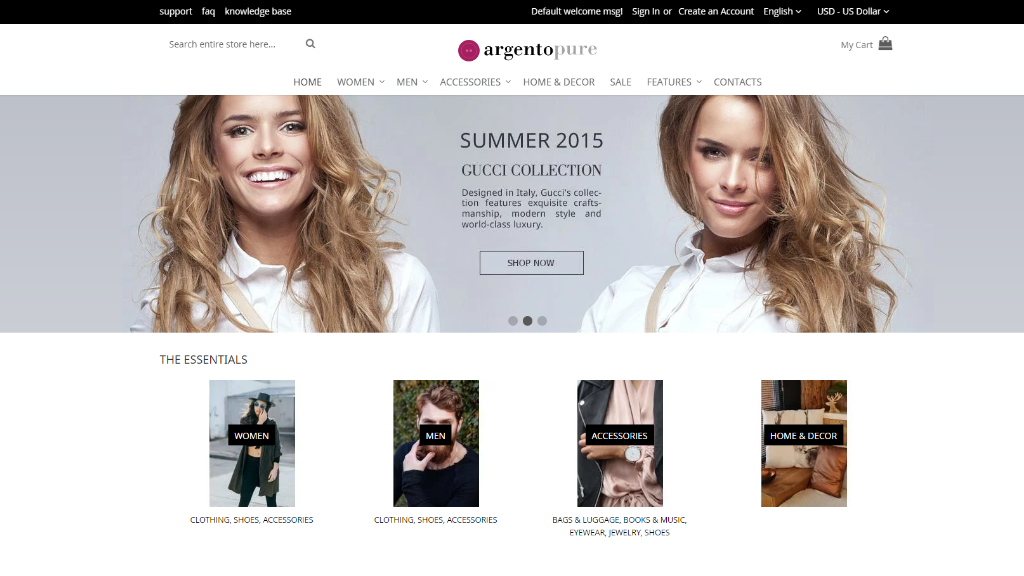 Argento Pure2 | AW Commerce Cloud
